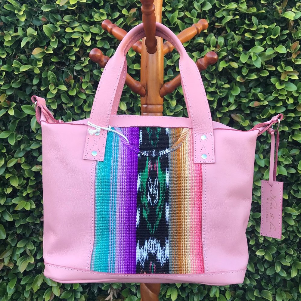 Nena and Co. Artisan Pink Sonia Carryall